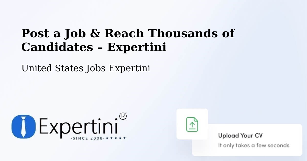 Post a Job in Berkeley Heights – Hire the Right Talent - Berkeley Heights, United States Jobs Expertini