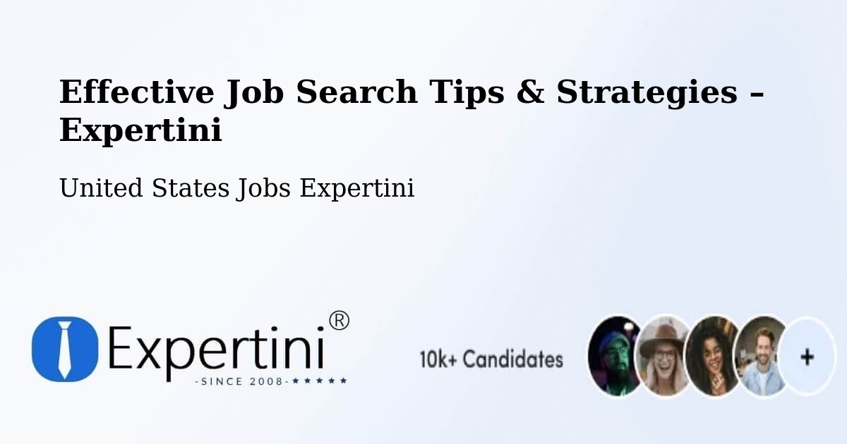 Job Search Tips & Strategies for Job Seekers – Berkeley Heights - Berkeley Heights, United States Jobs Expertini
